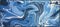 Muismat met abstract blauw marmerpatroon – Neon Blue Bevel stijl